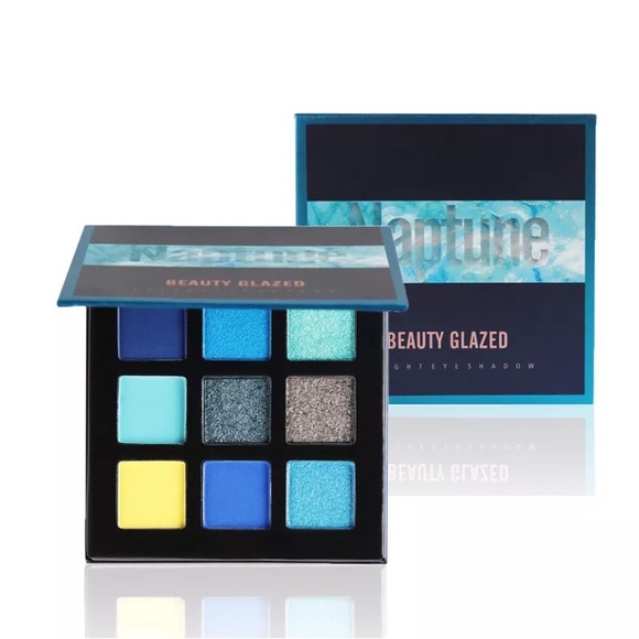 🌺HP Eyeshadow palette shimmer glitter shiny holographic beauty eyes makeup neon - Picture 14 of 15